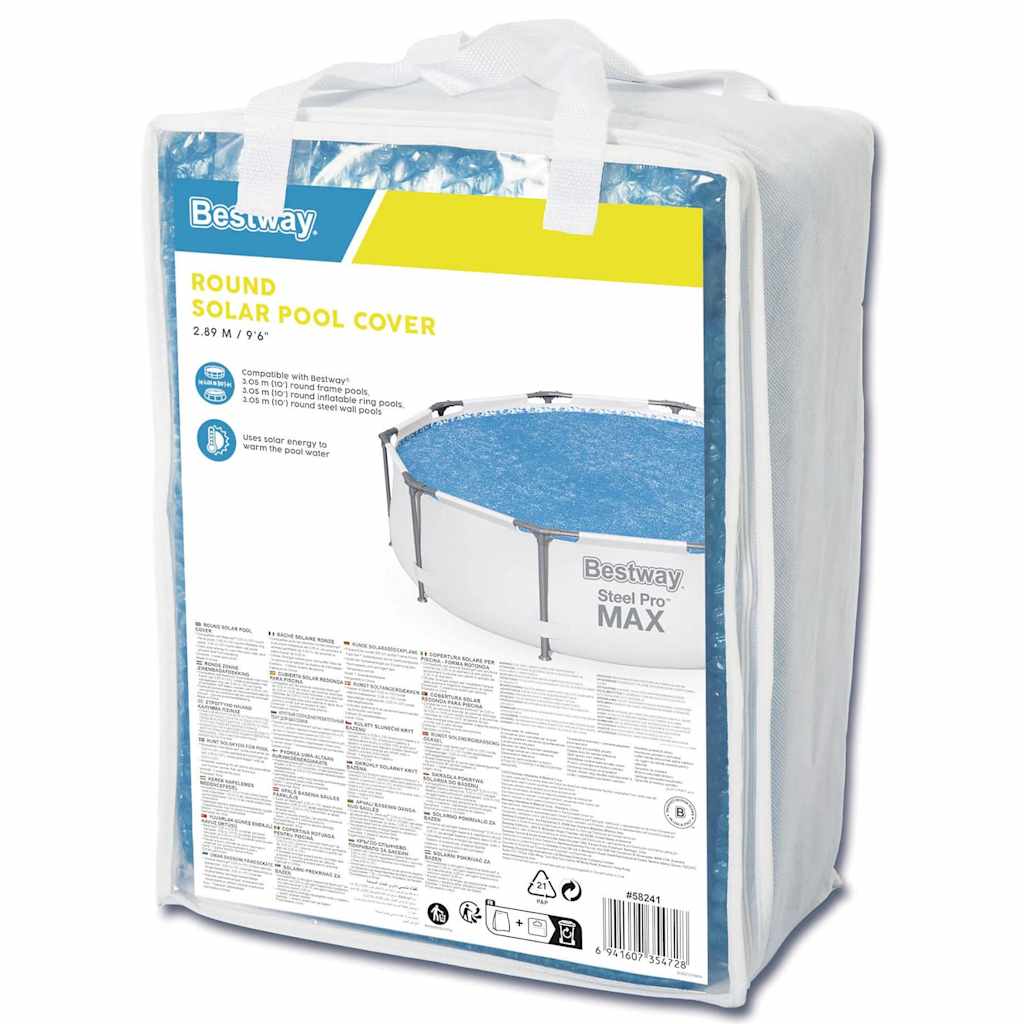 Bestway Solar-Poolabdeckung Flowclear 305 cm