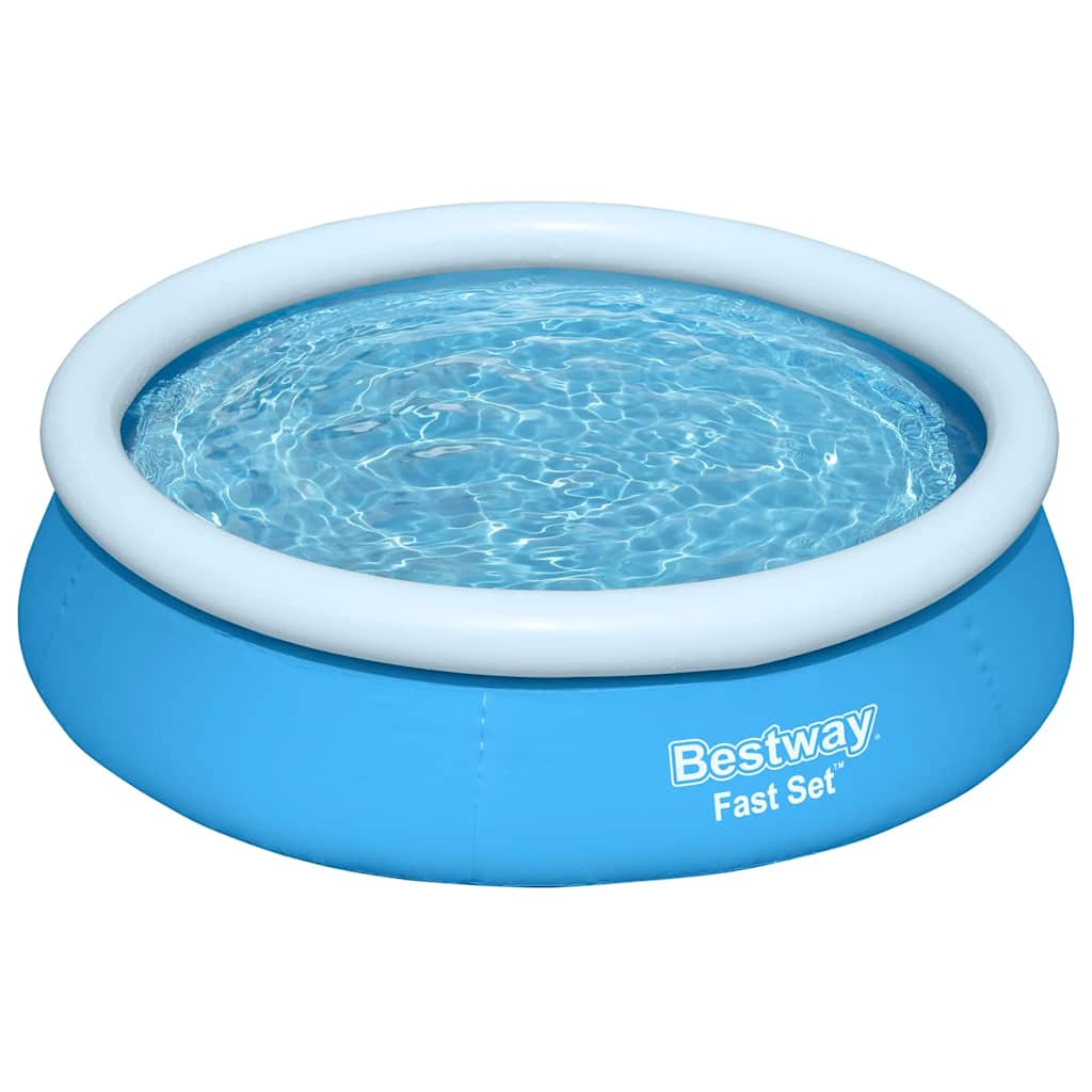 Bestway Fast Set Aufblasbarer Pool Rund 183x51 cm Blau
