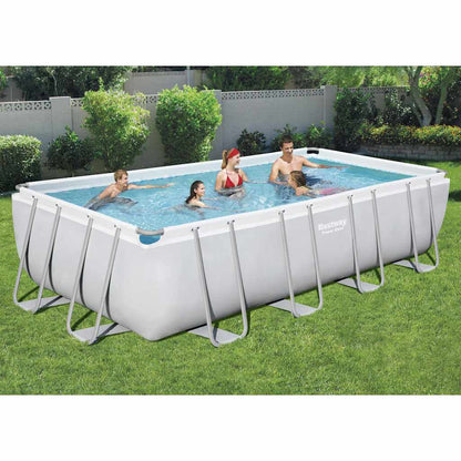 Bestway Power Steel Ensemble de piscine rectangulaire 549x274x122 cm