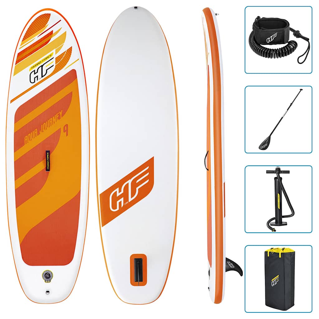 Bestway Hydro-Force Kit de planche de SUP gonflable Aqua Journey 65349