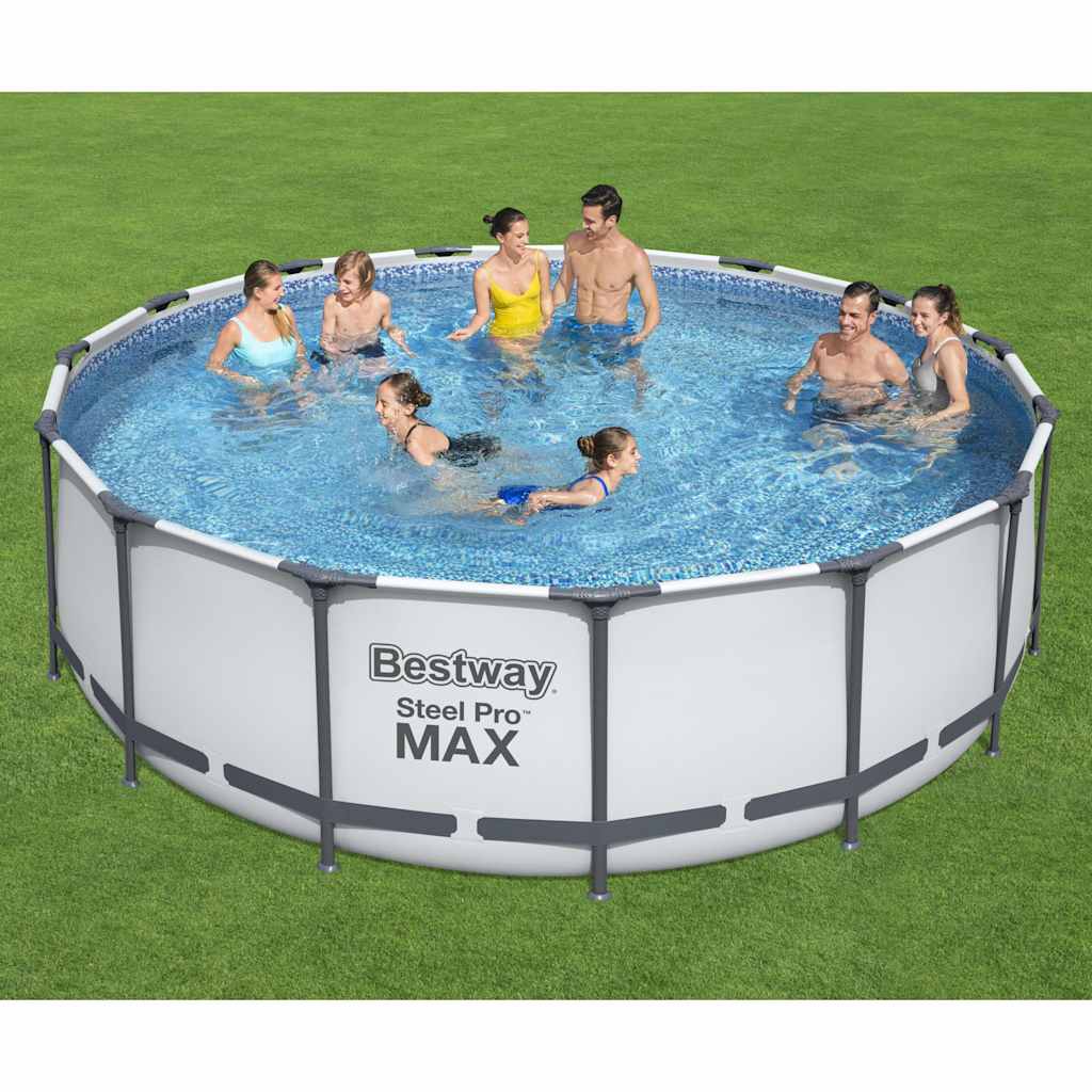 Steel Pro MAX Swimmingpool-Set Rund 457x122 cm