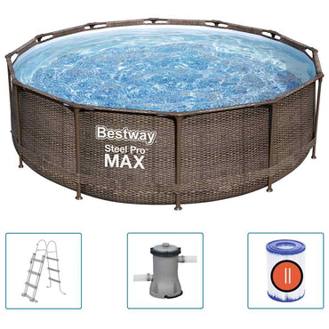 Piscine hors-sol Bestway Steel Pro MAX Deluxe Series Ronde 366x100 cm