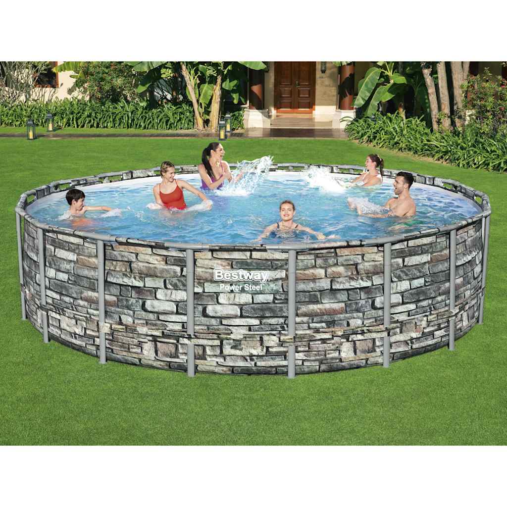 Power Steel Swimming Pool 549x132 cm