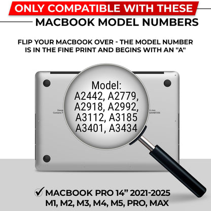 SightPro Magnetischer Blickschutz für MacBook Pro 14 Zoll (2021–2025, M1–M5, Pro, Max) – Patentierter, abnehmbarer Blickschutzfilter für Laptops