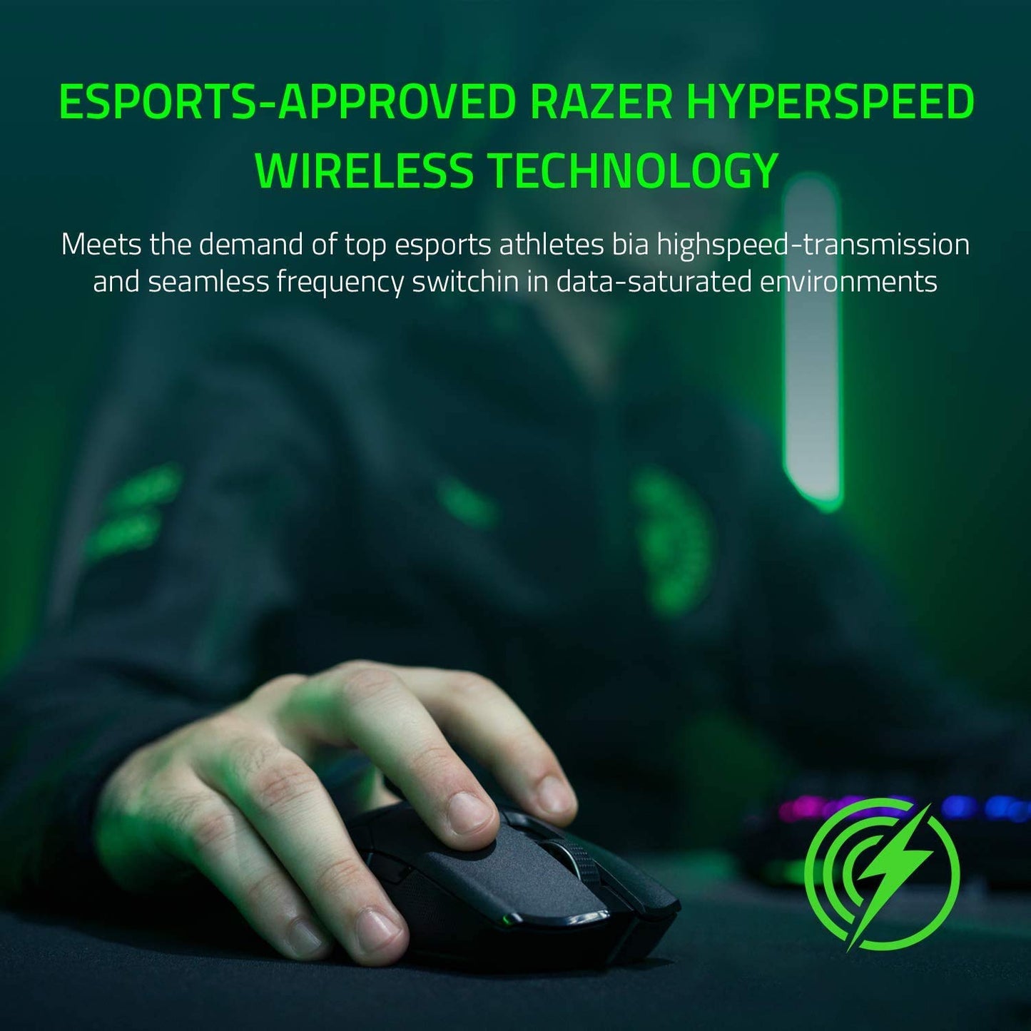 Razer Viper Ultimate – Leichtgewichtige kabellose Gaming-Maus &amp; RGB-Ladestation: Hyperspeed-Funktechnologie – Optischer Sensor mit 20.000 DPI – Nur 74 g leicht – 70 Stunden Akkulaufzeit – Quecksilberweiß 