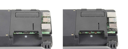 SmartiPi Touch 2 – Gehäuse für das offizielle 7-Zoll-Touchscreen-Display des Raspberry Pi – mit Lüfter