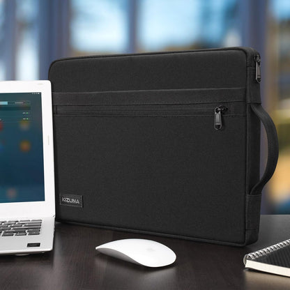 KIZUNA Laptop Sleeve 17 Inch Water-Resistant Computer Case Hand Bag for 17.3" Lenovo Legion 5/5i/Dell G7 17/IdeaPad L340/ HP Gaming Pavilion 17/Envy Laptop 17/Acer Chromebook 317/Asus,Black