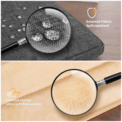 KIZUNA Laptop Sleeve 17 Inch Water-Resistant Computer Case Hand Bag for 17.3" Lenovo Legion 5/5i/Dell G7 17/IdeaPad L340/ HP Gaming Pavilion 17/Envy Laptop 17/Acer Chromebook 317/Asus,Black