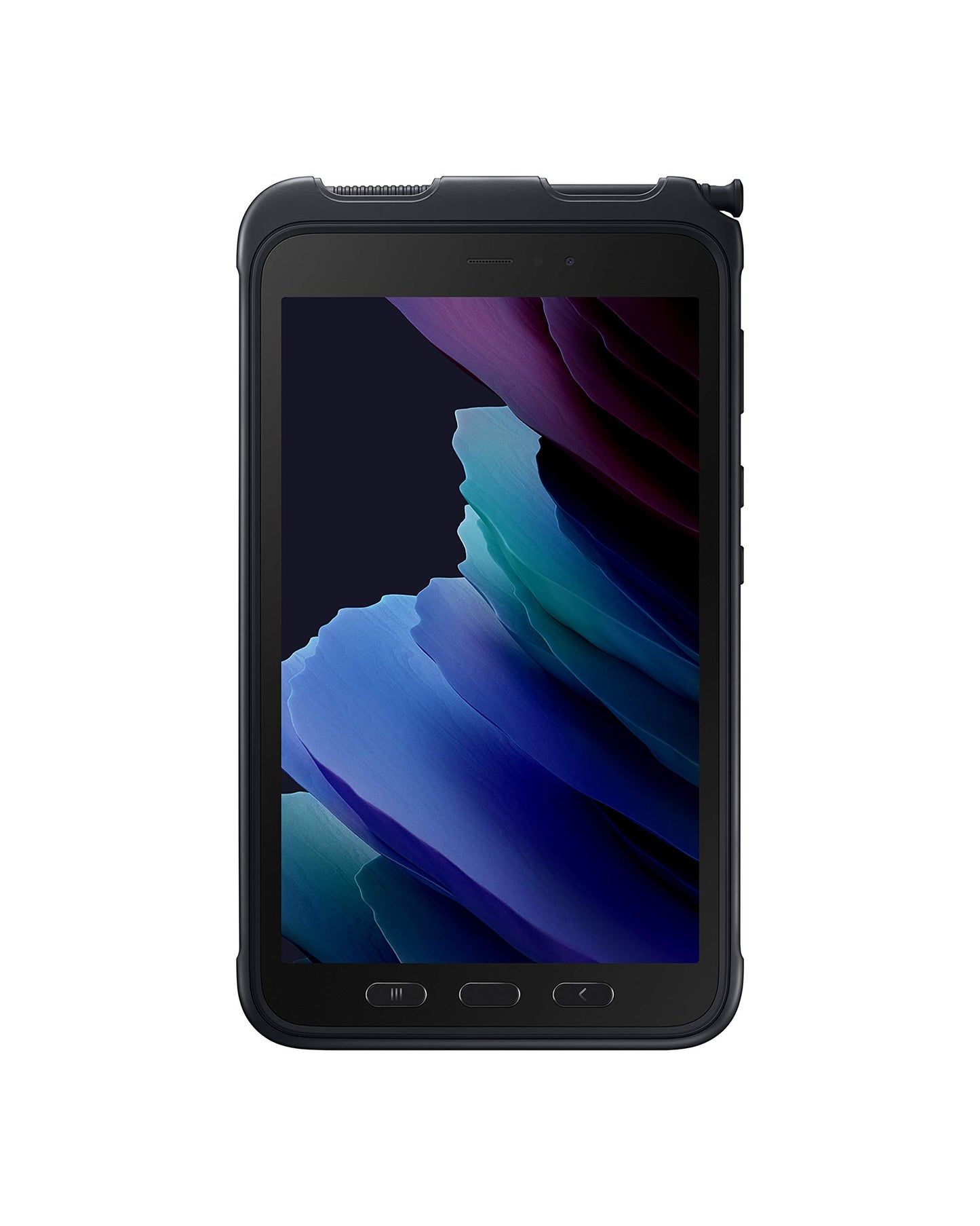 Samsung Galaxy Tab Active3 Enterprise Edition 8" Robustes Mehrzweck-Tablet | 64 GB, WLAN &amp; LTE (SIM-Lock-frei) | Biometrische Sicherheit (SM-T577UZKDN14), Schwarz (Generalüberholt)