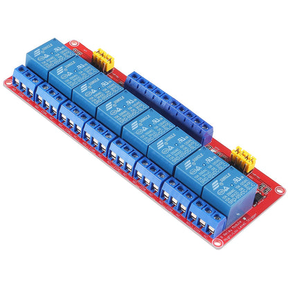 AITRIP 10 Stück 5V Einkanal-Relaismodul mit Optokoppler-Isolation und High-Low-Pegelansteuerung, kompatibel mit Arduino, Raspberry Pi, ARM und AVR 