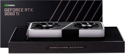 NVIDIA GeForce RTX 3060 Ti Founders Edition 8GB GDDR6 PCI Express 4.0 Grafikkarte (Generalüberholt) 