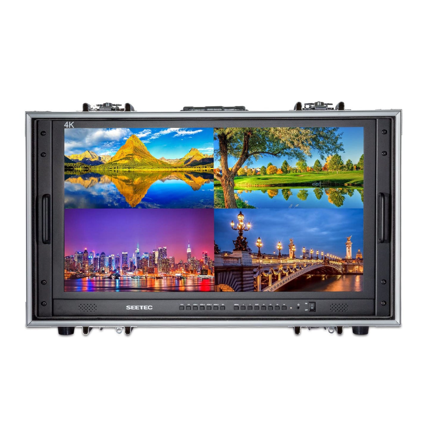 SEETEC 4K280-9HSD-CO 27 Inch 4K Ultra-HD Resolution Carry-on Broadcast Director Monitor