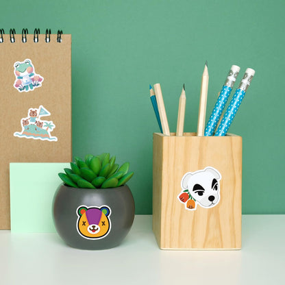 Pounchi Cartoon-Tier-Spielaufkleber (200 Stück) Niedliche Cartoon-PVC-Aufkleber Merchandise-Geschenke für Partyzubehör Dekorationen Laptop Wasserflasche für Teenager Kinder