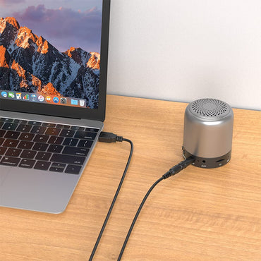 LIANSUM USB-auf-DC-5V-Netzkabel, universelles DC-Ladekabel mit 5,5 x 2,1 mm Stecker und 10 Adaptern (5,5 x 2,5, 4,8 x 1,7, 4,0 x 1,7, 4,0 x 1,35, 3,5 x 1,35, 3,0 x 1,1, 2,5 x 0,7, Micro-USB, USB Typ-C, Mini-USB), 1,5 m 