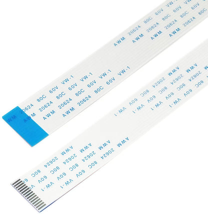 Pastall Raspberry Pi Kamerakabel, 6er-Pack, 15-polig (2 x 15 cm / 2 x 30 cm / 2 x 50 cm), flexibles FFC-Flachbandkabel für Raspberry Pi Kameramodul