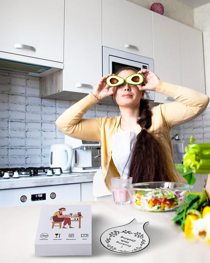 Löffelablage aus Keramik, Kochlöffelhalter für Küchenarbeitsplatte/Herd/Esstisch, modernes Landhausdekor, groß (blau) 