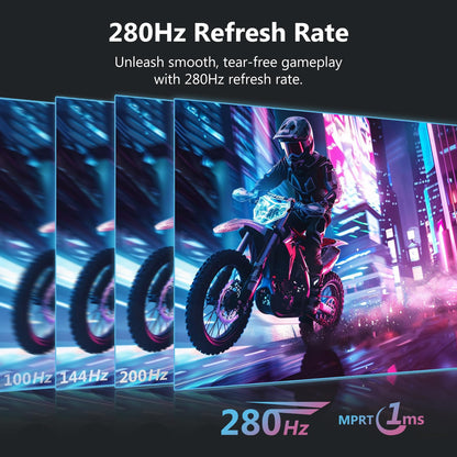 Z-Edge 32-Zoll-Curved-Gaming-Monitor, FHD 1080P 240Hz Curved-Monitor, 1500R Computermonitor, MPRT 1ms Monitor, UG32P 2x DP 1.4 Anschlüsse und 2x HDMI 2.0 Anschlüsse 