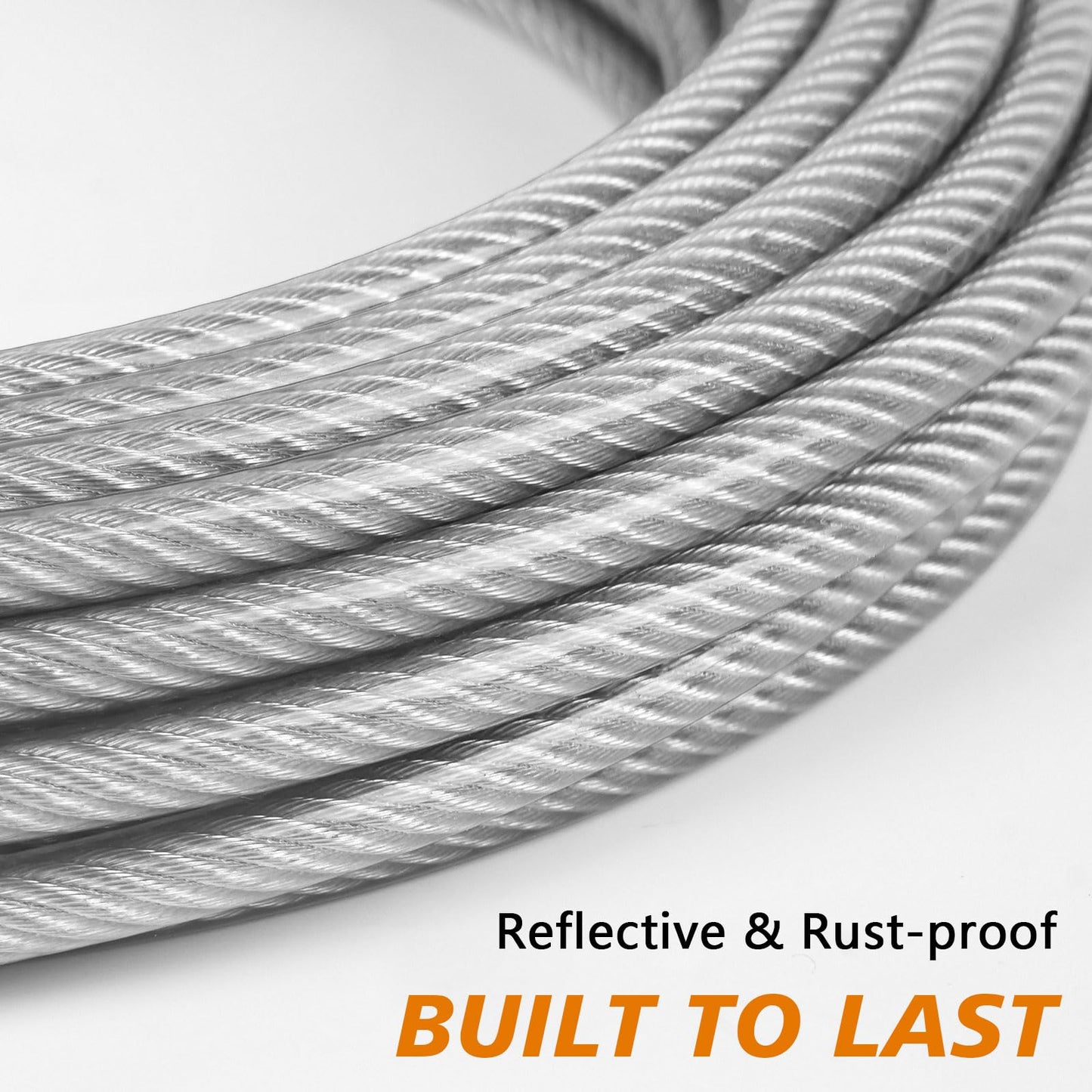 XiaZ Hundeleine, 6 m, robuste Hundekette für den Außenbereich mit abschließbarem Haken, Hundeleine für den Garten, Anbindeleine für kleine, mittlere und große Hunde bis 113 kg