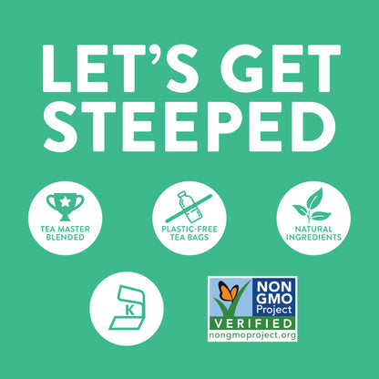 Stash Tea Doppel-Bergamotte Earl Grey Schwarztee, Schachtel mit 100 Teebeuteln