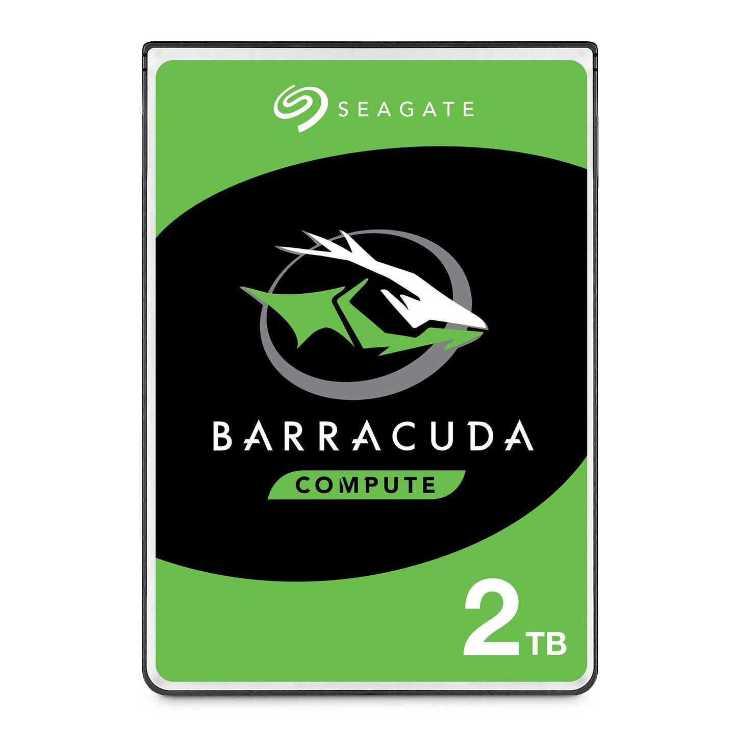 Seagate BarraCuda 2 TB interne Festplatte (HDD) - 2,5 Zoll SATA 6 Gb/s 5400 U/min 128 MB Cache für PC/Laptop (ST2000LM015) (Generalüberholt)