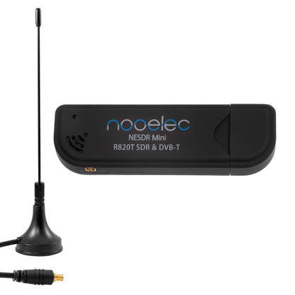 Nooelec NESDR Mini USB RTL-SDR &amp; ADS-B Empfängerset, RTL2832U &amp; R820T Tuner, MCX-Eingang. Kostengünstiges Software Defined Radio, kompatibel mit vielen SDR-Softwarepaketen. R820T Tuner &amp; ESD-sicherer Antenneneingang.