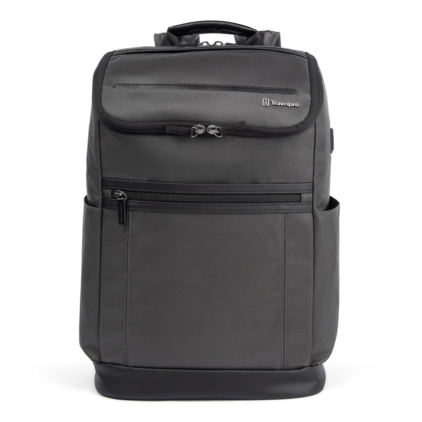 Travelpro Crew Executive Choice 3 Medium Top Load Rucksack, geeignet für Laptops und Tablets bis 15,6 Zoll, USB-A- und USB-C-Anschlüsse, Damen- und Herrenmodell, Jet Black 