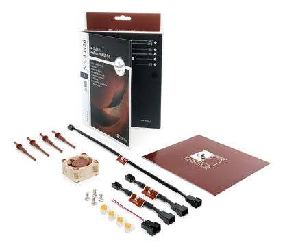 Noctua NF-A4x20 FLX Computergehäuselüfter - Kühlkomponenten (Computergehäuse, Lüfter, 4 cm, 3700 U/min, 5000 U/min, 4400 U/min)