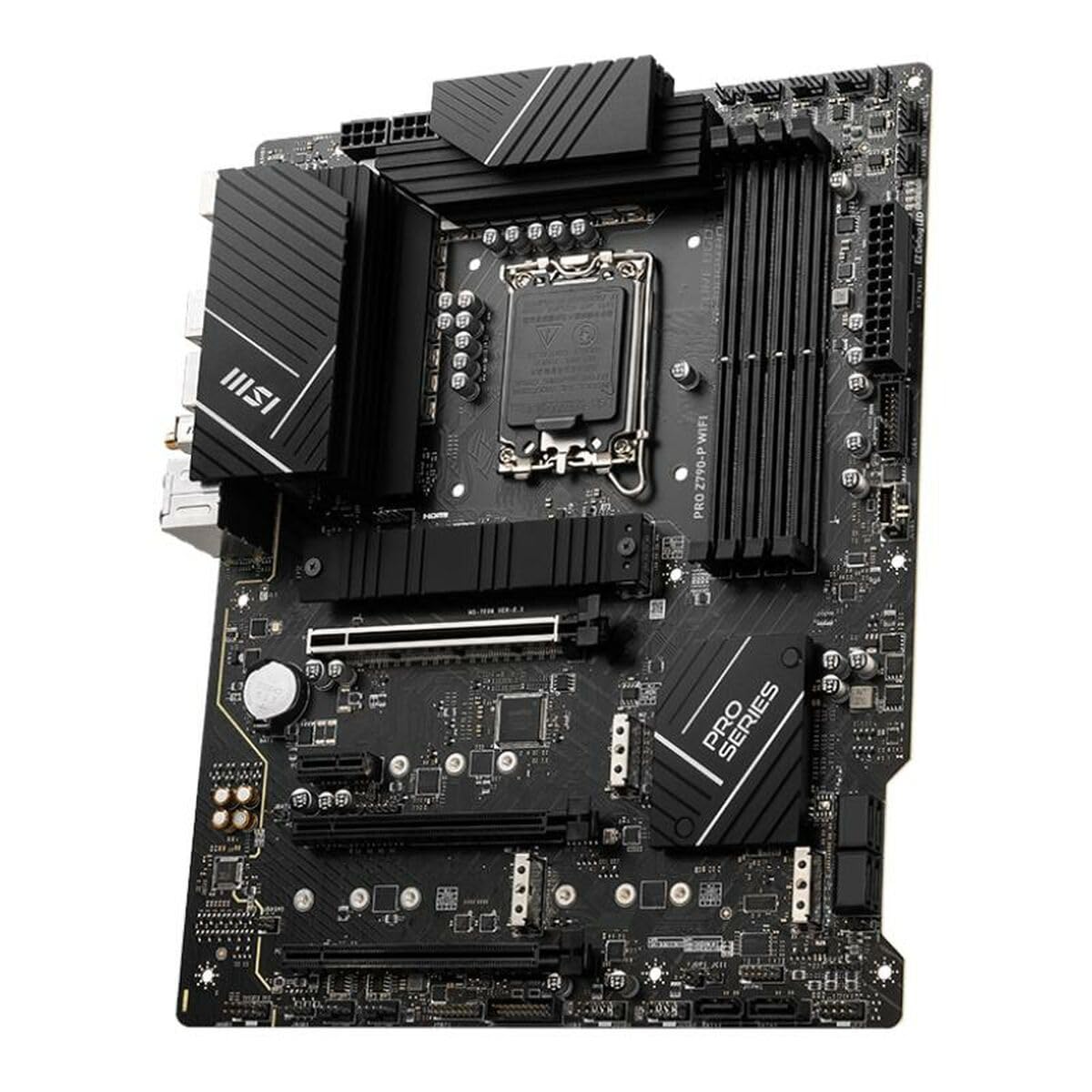 MSI PRO Z790-P WiFi ProSeries Mainboard (Unterstützt Intel Prozessoren der 12./13./14. Generation, LGA 1700, DDR5, PCIe 5.0, M.2, 2,5 Gbit/s LAN, USB 3.2 Gen2, HDMI/DP, Wi-Fi 6E, Bluetooth 5.3, ATX) (Generalüberholt)