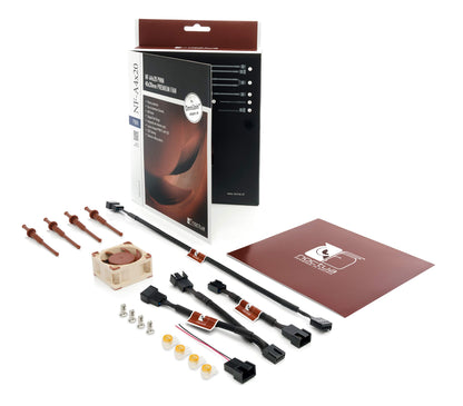 Noctua NF-A4x20 PWM, Premium-Lüfter mit leisem Betrieb, 4-Pin (40x20mm, Braun)