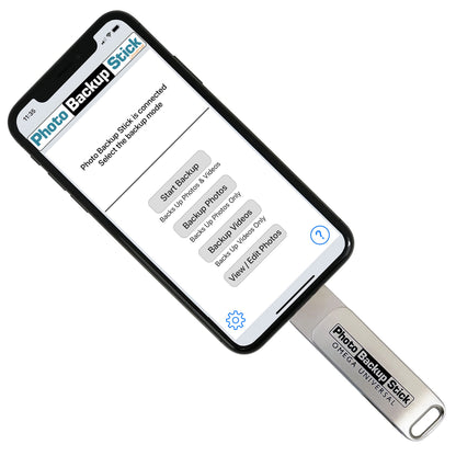 Photo Backup Stick for Android (128GB) - Back Up Photos and Videos from Android Phones & Tablets