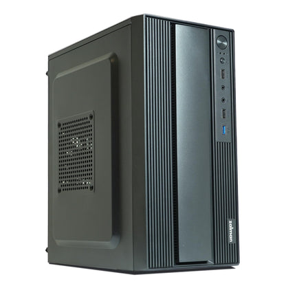 Zalman T6 MINI Kompaktes M-ATX-PC-Gehäuse, Micro-ATX Mini-ITX SFF SFX HTPC Small Form Factor Computer Chassis, USB 3.0, 1 x 80-mm-Lüfter vorinstalliert, platzsparender Mini-Tower-Büro-PC