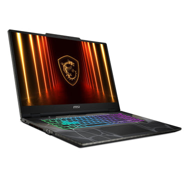 MSI Cyborg 17 17,3" FHD 144Hz Gaming-Laptop: Intel Core 7-240H, NVIDIA GeForce RTX 5060, 16 GB DDR5, 1 TB NVMe SSD, USB-C, Wi-Fi 6E, Windows 11 Home: Transparentes Schwarz B2RWFKG-074US