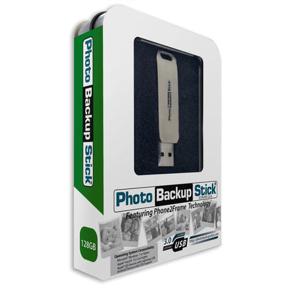 Photo Backup Stick for Android (128GB) - Back Up Photos and Videos from Android Phones & Tablets