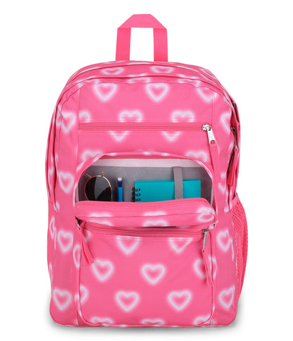 JanSport Laptop Backpack - Computer Bag with 2 Compartments, Ergonomic Shoulder Straps, 15” Laptop Sleeve, Haul Handle - Book Rucksack - Strawberry Shower