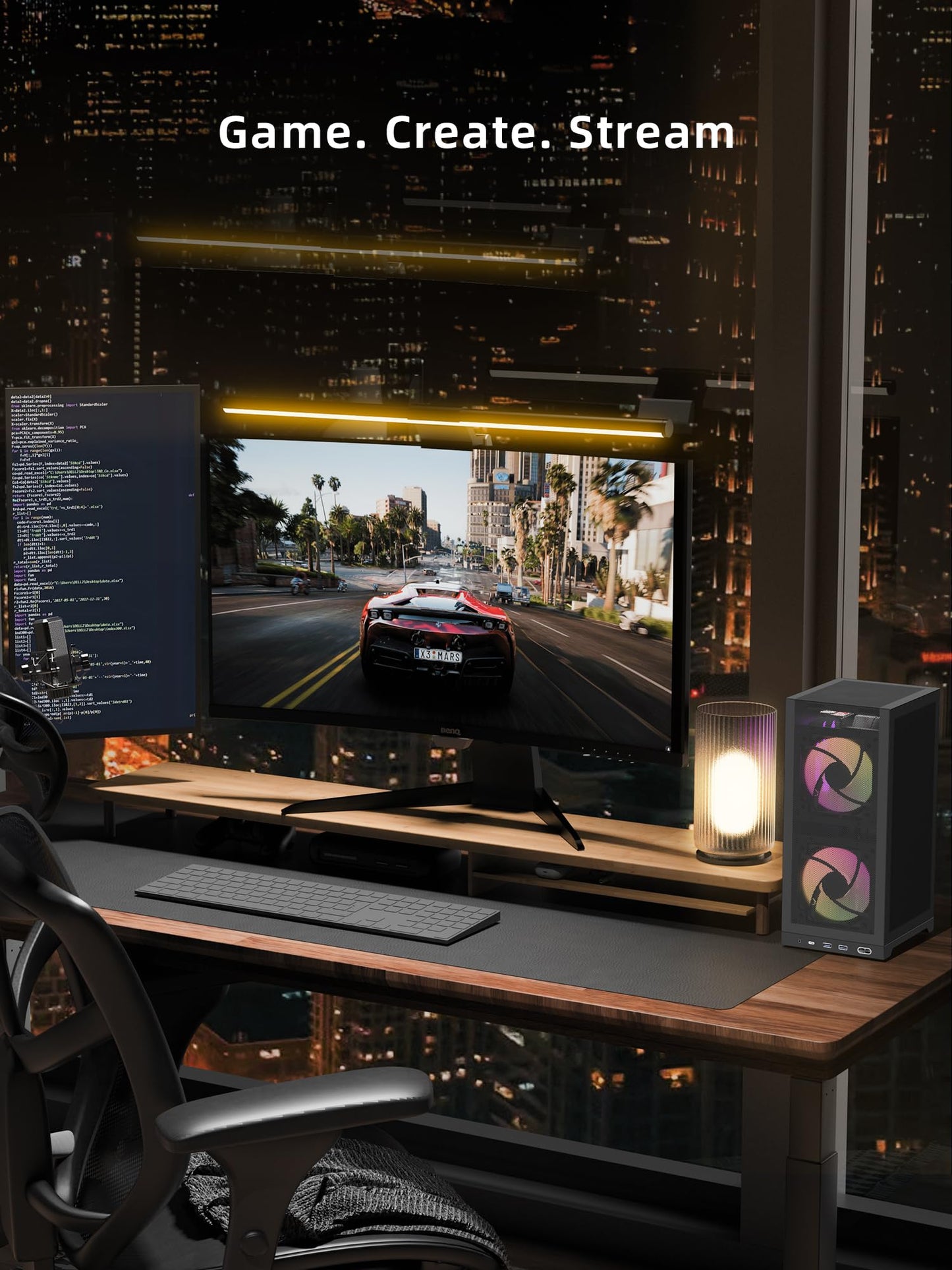 ShinySnake L400 Mini-ITX PC-Gehäuse – 12,1 l SFF High-Airflow-Gaming-Gehäuse, vertikale GPU-Montage bis 350 mm, ATX-Netzteilunterstützung, Platz für bis zu drei 140-mm-Lüfter, PCIe 4.0 Riser und DP 1.4-Kabel im Lieferumfang enthalten, Schwarz