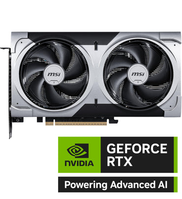 MSI Gaming RTX 5060 Ti 16G Ventus 2X Plus Grafikkarte (16 GB GDDR7, 128 Bit, Extreme Performance: 2587 MHz, DisplayPort x3 2.1a, HDMI 2.1b, NVIDIA Blackwell Architektur)