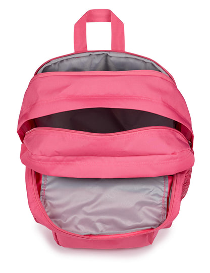 JanSport Laptop Backpack - Computer Bag with 2 Compartments, Ergonomic Shoulder Straps, 15” Laptop Sleeve, Haul Handle - Book Rucksack - Strawberry Shower