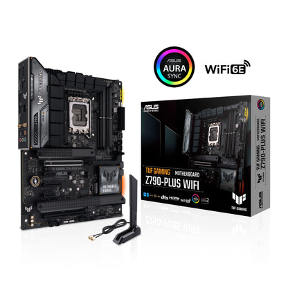 Micro Center CPU-Mainboard-Kombination – Intel i9-14900K Desktop-Prozessor der 14. Generation (24 Kerne, LGA 1700) im Bundle mit TUF Gaming Z790-Plus WiFi Gaming-Mainboard