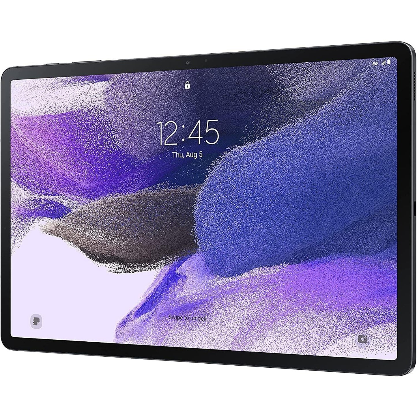 Samsung Galaxy Tab S7 FE 2021 Android-Tablet, 12,4"-Bildschirm, LTE/WLAN (T-Mobile), 64 GB, inklusive S Pen, langlebiger Akku, starke Leistung, Mystic Black - SM-T738UZKAXAU (Generalüberholt)