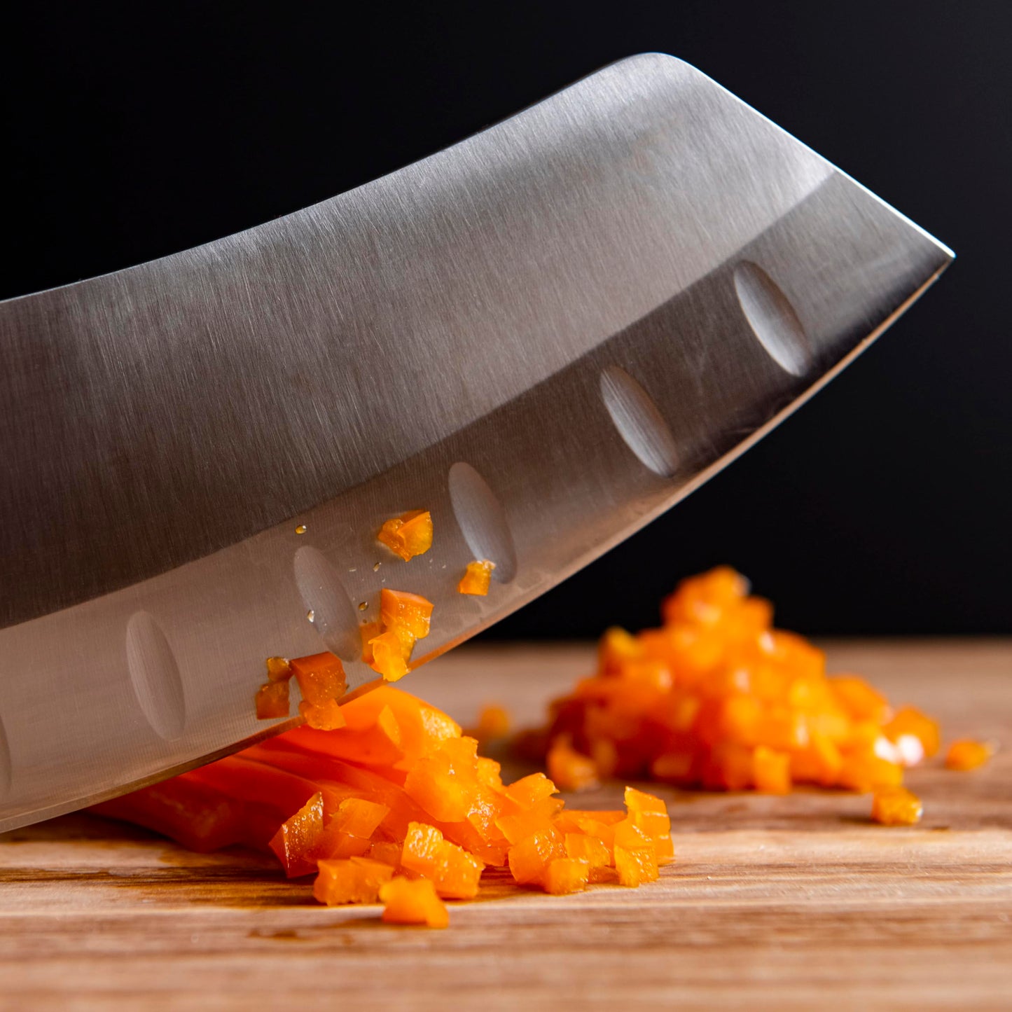 Oklahoma Joe's Schmiedebeil &amp; Kochmesser mit Holster, Silber/Schwarz