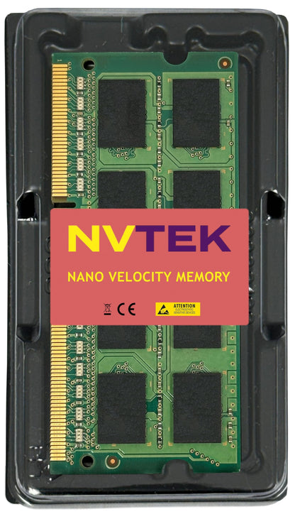 NVTEK 8 GB (1 x 8 GB) DDR3 1600 MHz PC3-12800 SODIMM 2Rx8 1,35 V 204-PIN Non-ECC Laptop-PC-Arbeitsspeicher