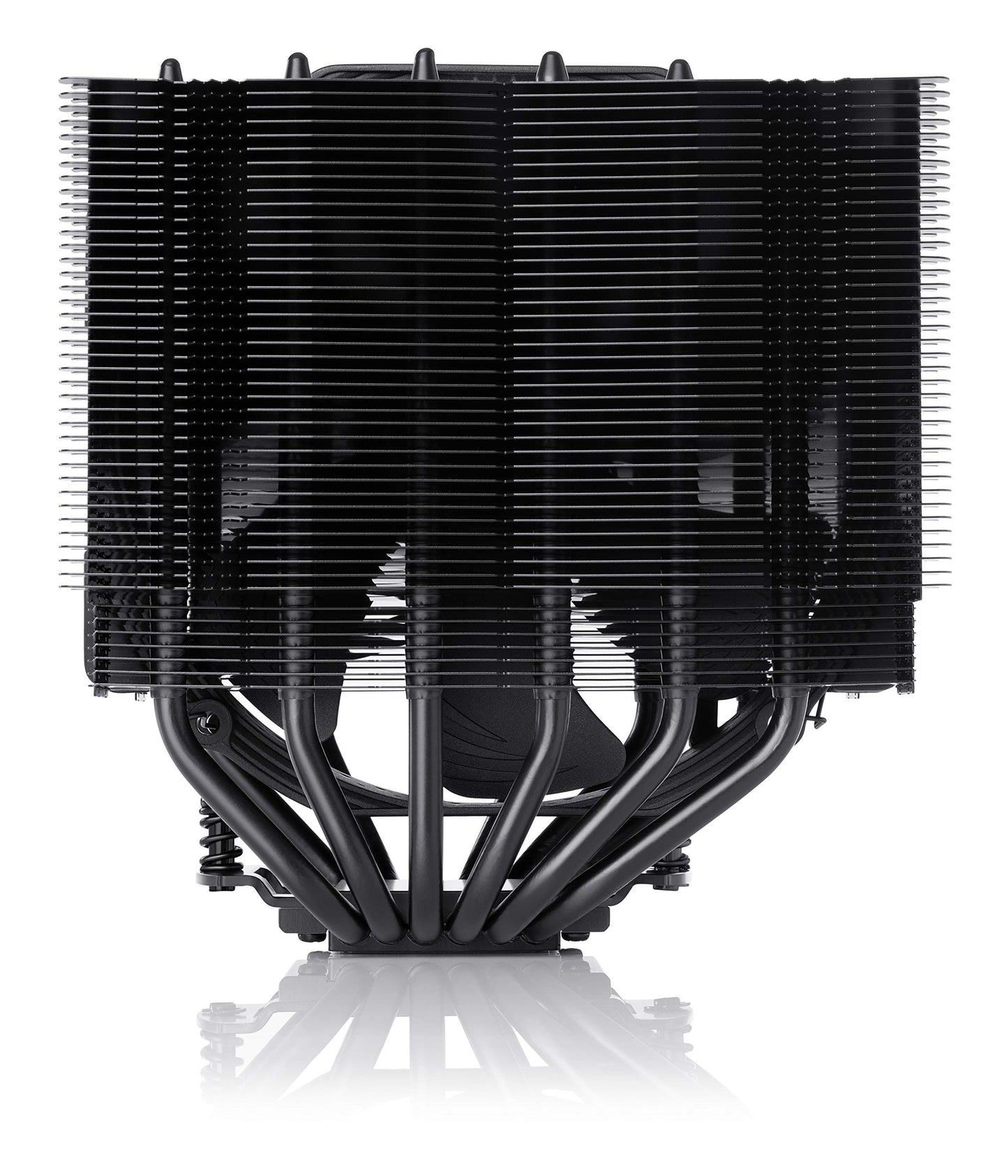 Noctua NH-D15S chromax.Black, Premium Dual-Tower CPU-Kühler mit NF-A15 PWM 140mm Lüfter (Schwarz)