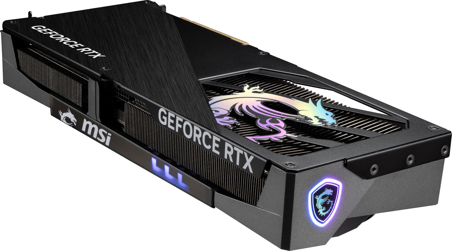 MSI RTX 5070 12G Gaming Trio OC Grafikkarte (12 GB GDDR7, 192-Bit, Extreme Performance: 2625 MHz, DisplayPort x3 2.1a, HDMI 2.1b, NVIDIA Blackwell Architektur)