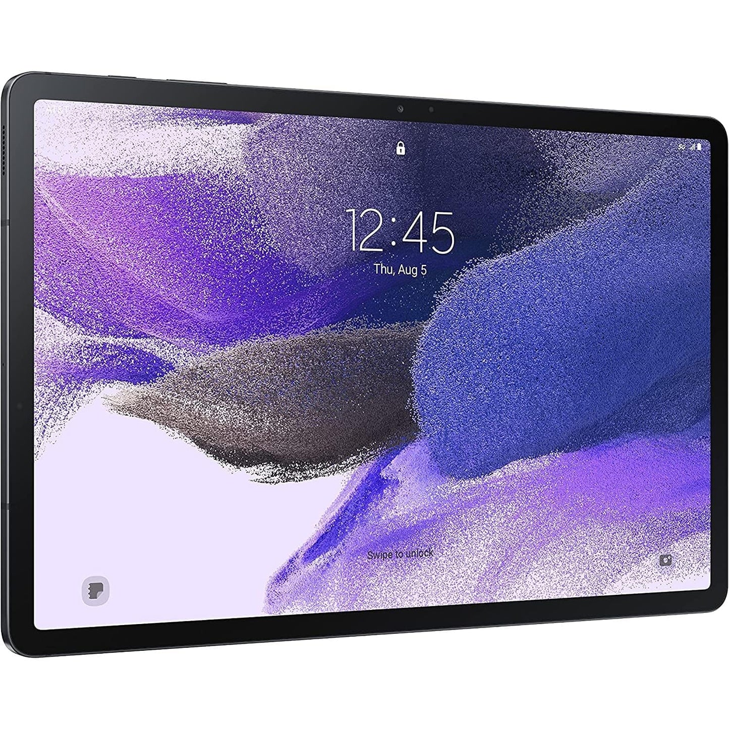 Samsung Galaxy Tab S7 FE 2021 Android-Tablet, 12,4"-Bildschirm, LTE/WLAN (T-Mobile), 64 GB, inklusive S Pen, langlebiger Akku, starke Leistung, Mystic Black - SM-T738UZKAXAU (Generalüberholt)