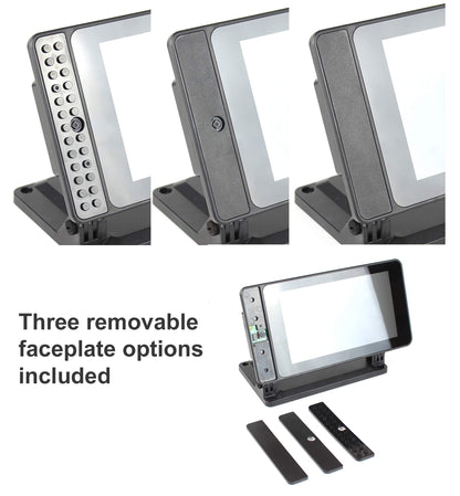 SmartiPi Touch 2 – Gehäuse für das offizielle 7-Zoll-Touchscreen-Display des Raspberry Pi – mit Lüfter