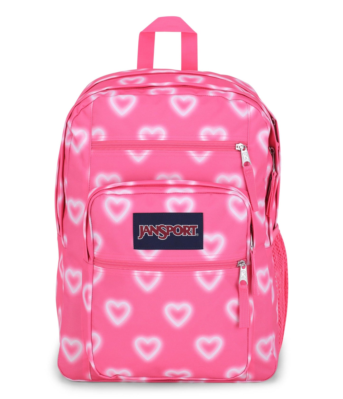 JanSport Laptop Backpack - Computer Bag with 2 Compartments, Ergonomic Shoulder Straps, 15” Laptop Sleeve, Haul Handle - Book Rucksack - Strawberry Shower