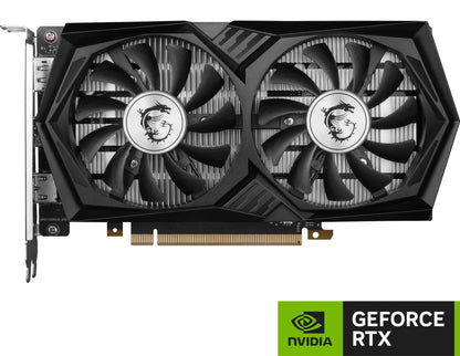 MSI Gaming RTX 3050 Gaming X 6G Grafikkarte (NVIDIA RTX 3050, 96-Bit, Boost-Takt: 1507 MHz, 6 GB GDDR6 14 Gbit/s, HDMI/DP, Ampere-Architektur)