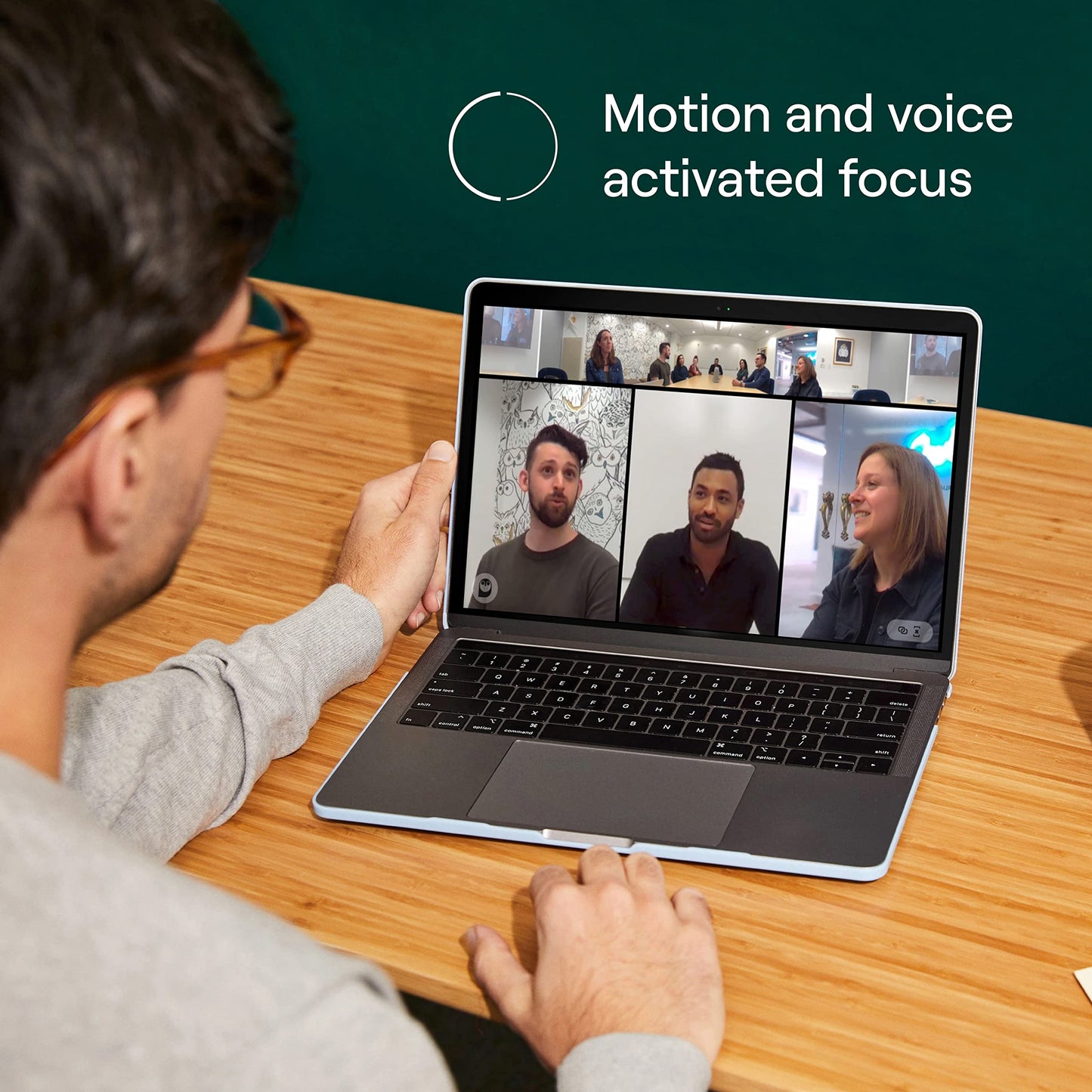 Owl Labs Meeting Owl 3 (Next Gen) 360-Grad-Videokonferenzkamera, Mikrofon und Lautsprecher (erneuert) mit 1080p HD-Auflösung