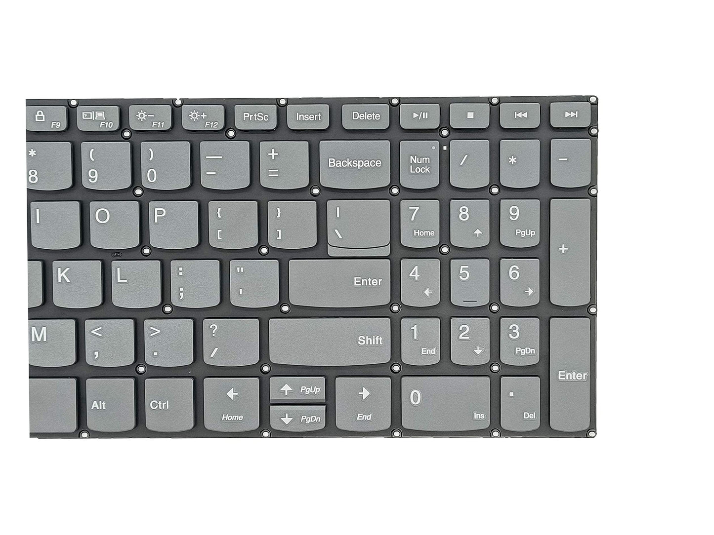 Ersatztastatur für Lenovo ideapad 3-15IIL05, 3-15ADA05, 3-15ARE05, 3-15IGL05, ideaPad 330s-15IKB, 330s-15ARR und ideapad S340-15IWL, S340-15API, S340-15IIL Serie, US-Layout