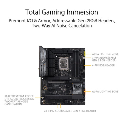 Micro Center CPU-Mainboard-Kombination – Intel i9-14900K Desktop-Prozessor der 14. Generation (24 Kerne, LGA 1700) im Bundle mit TUF Gaming Z790-Plus WiFi Gaming-Mainboard